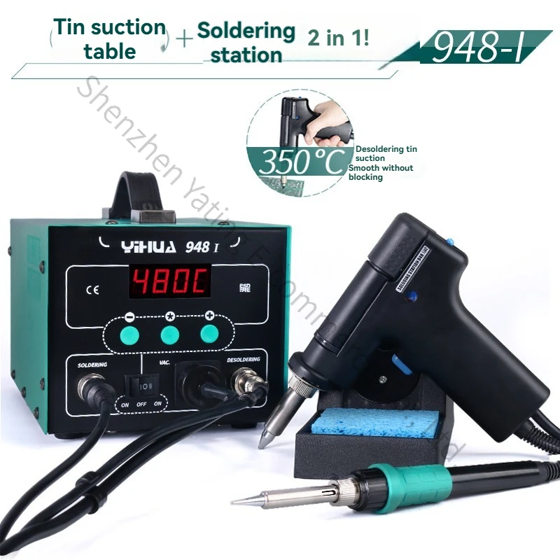 Desoldering Gun Vacuum Electric - Yeni 948-I Otomatik Elektrikli Lehim Sökme