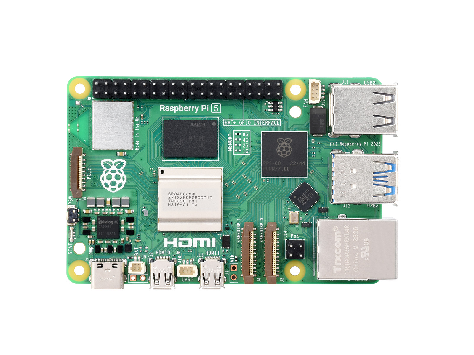 Raspberry Pi 5, 2GB/4GB/8GB RA - Raspberry Pi 5 8Gb Kit incelemesi ve fiyatı