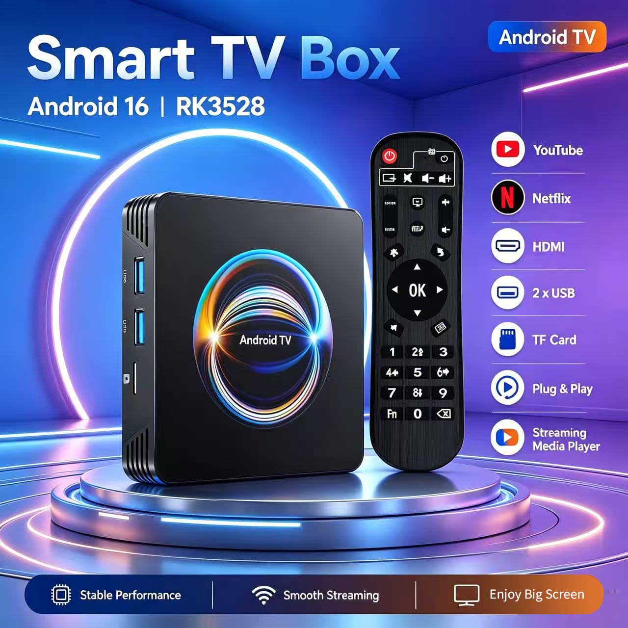 Android 16 X66 TV Kutusu RK352 - Khadas Vim4 8Gb incelemesi ve fiyatı